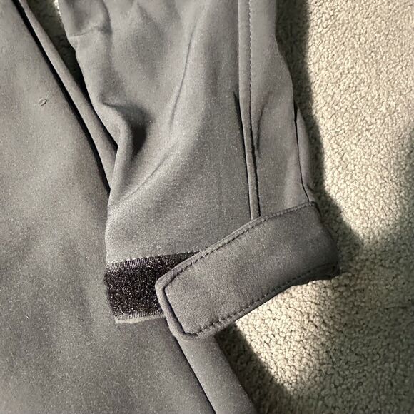 NHL Jacket Men’s Medium Gray Chicago Blackhawks Soft shell Hockey Full Zip - Picture 4 of 5